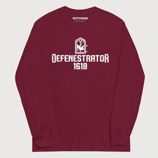 Maroon Defenestrator - Long Sleeve - history buff gift by HistoHead