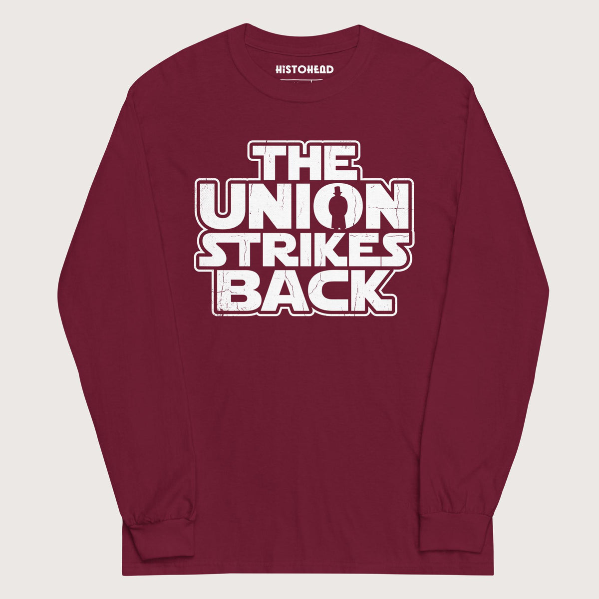 Maroon The Union Strikes Back - Long Sleeve - history buff gift by HistoHead