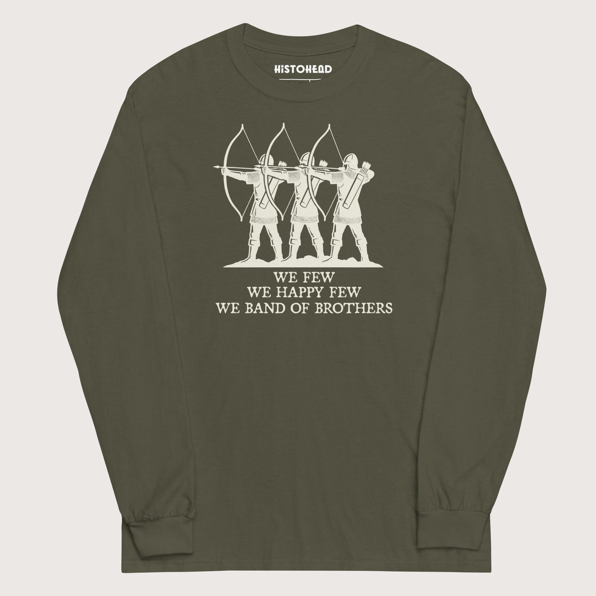 Military Green Band of Brothers - Long Sleeve - history buff gift by HistoHead