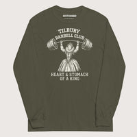 Military Green Elizabeth I Tilbury Barbell Club - Long Sleeve - history buff gift by HistoHead