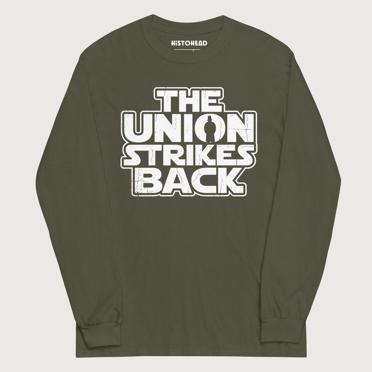 Military Green The Union Strikes Back - Long Sleeve - history buff gift by HistoHead