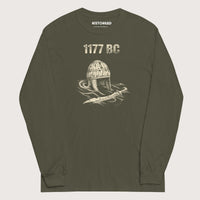 Military Green 1177 BC - Long Sleeve - history buff gift by HistoHead