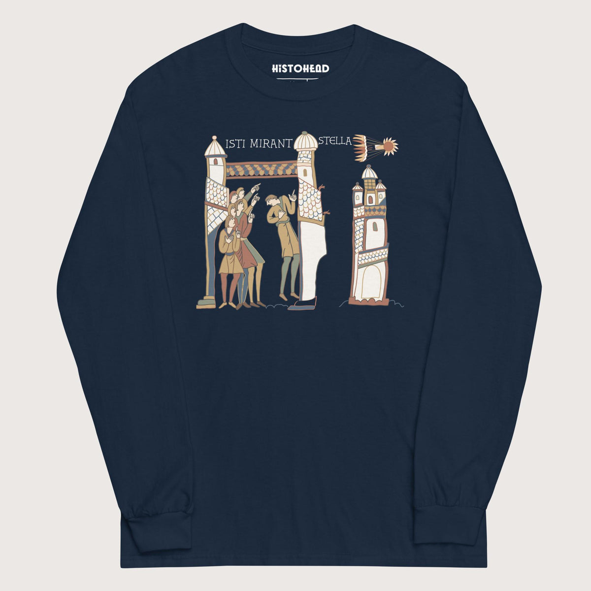 Navy Isti Mirant Stella - Long Sleeve - history buff gift by HistoHead