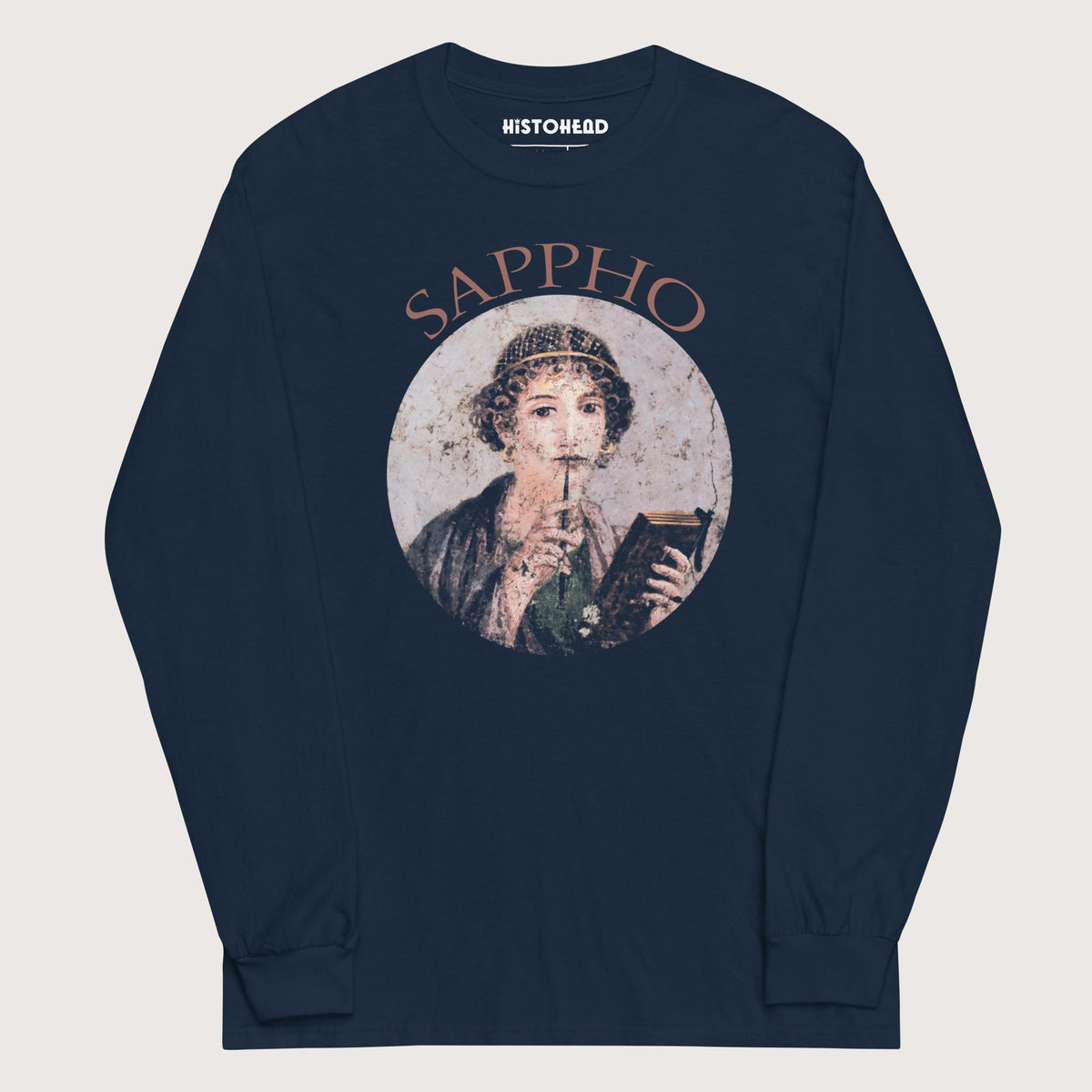 Navy Sappho - Long Sleeve - history buff gift by HistoHead
