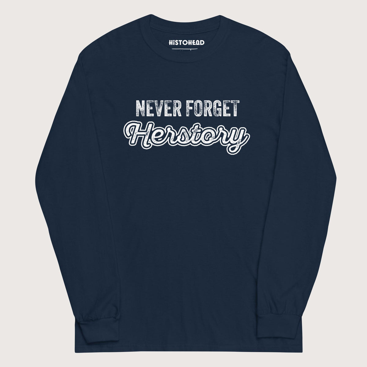 Navy Herstory - Long Sleeve - history buff gift by HistoHead