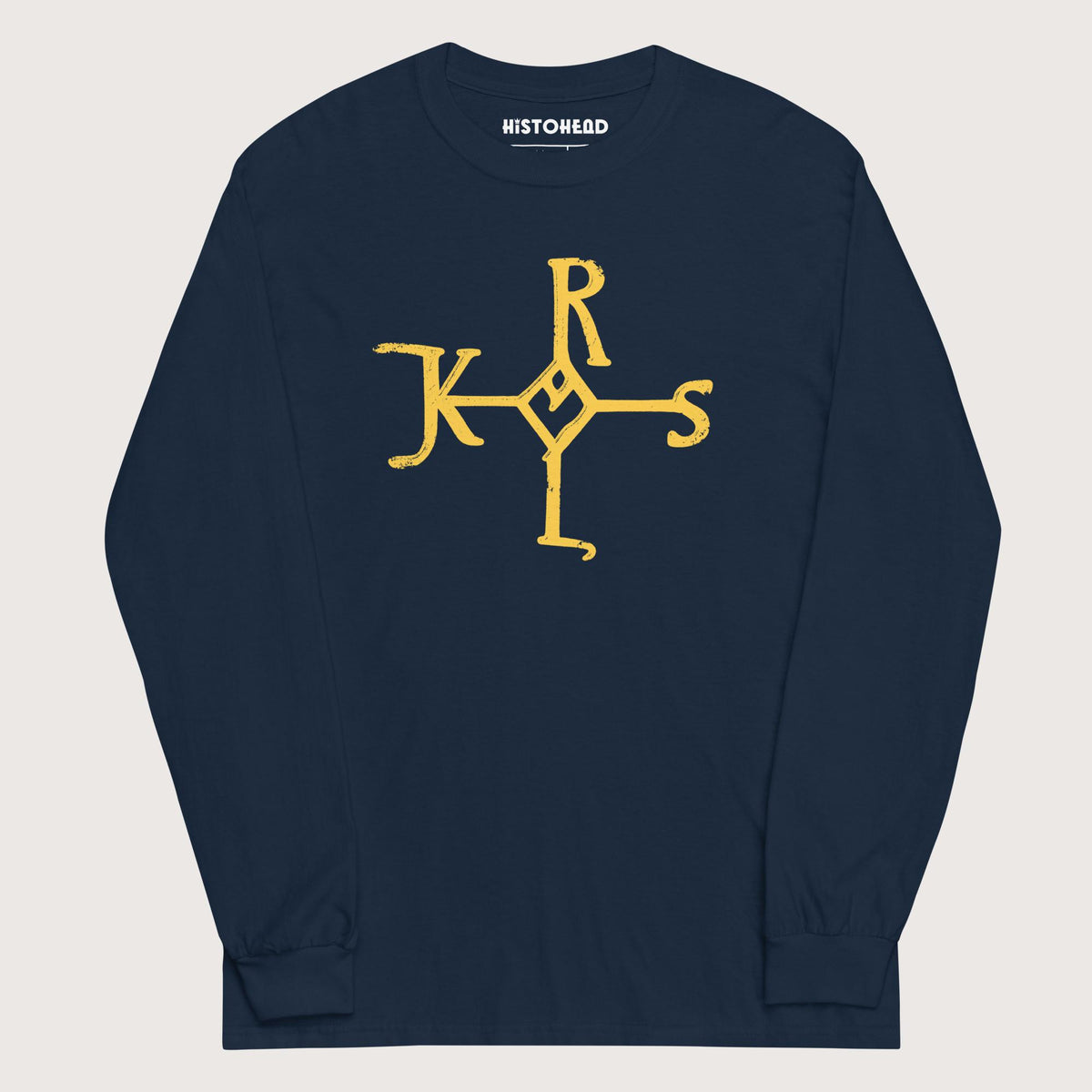 Navy Charlemagne Autograph - Long Sleeve - history buff gift by HistoHead