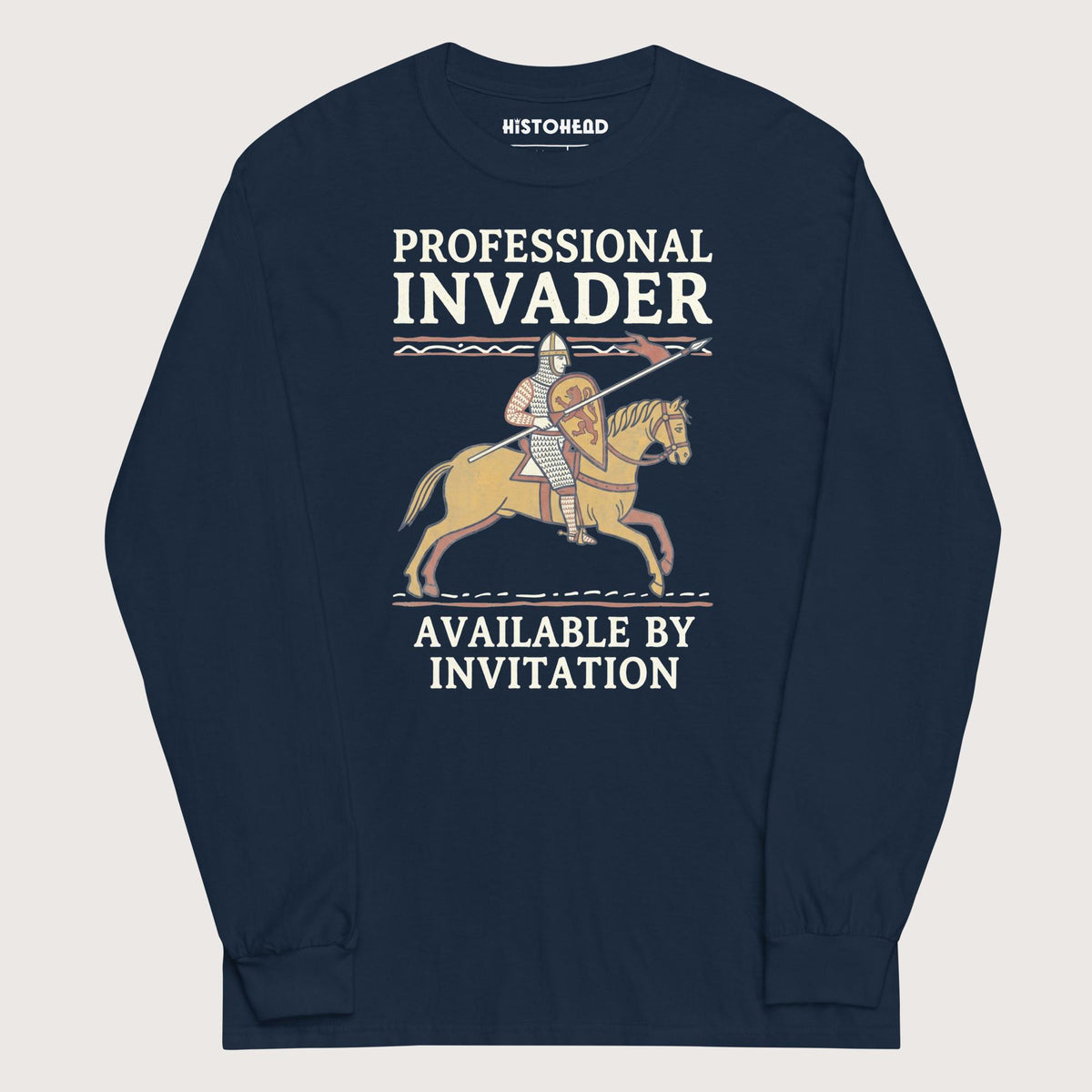Navy Professional Invader - Long Sleeve - history buff gift by HistoHead