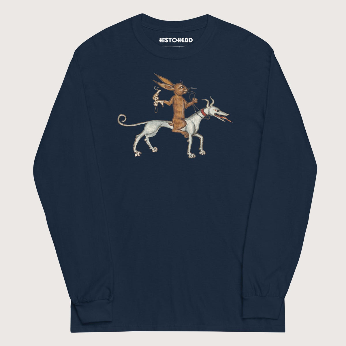 Navy On a Quest - Long Sleeve - history buff gift by HistoHead