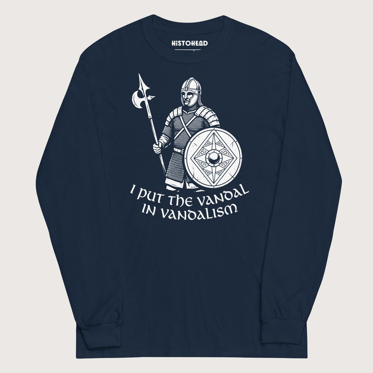 Navy Vandal in Vandalism - Long Sleeve - history buff gift by HistoHead