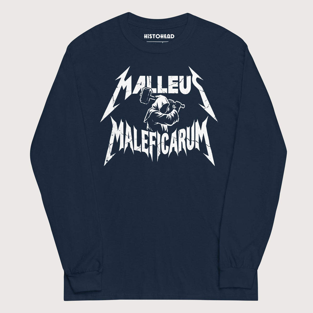Navy Malleus Maleficarum - Long Sleeve - history buff gift by HistoHead
