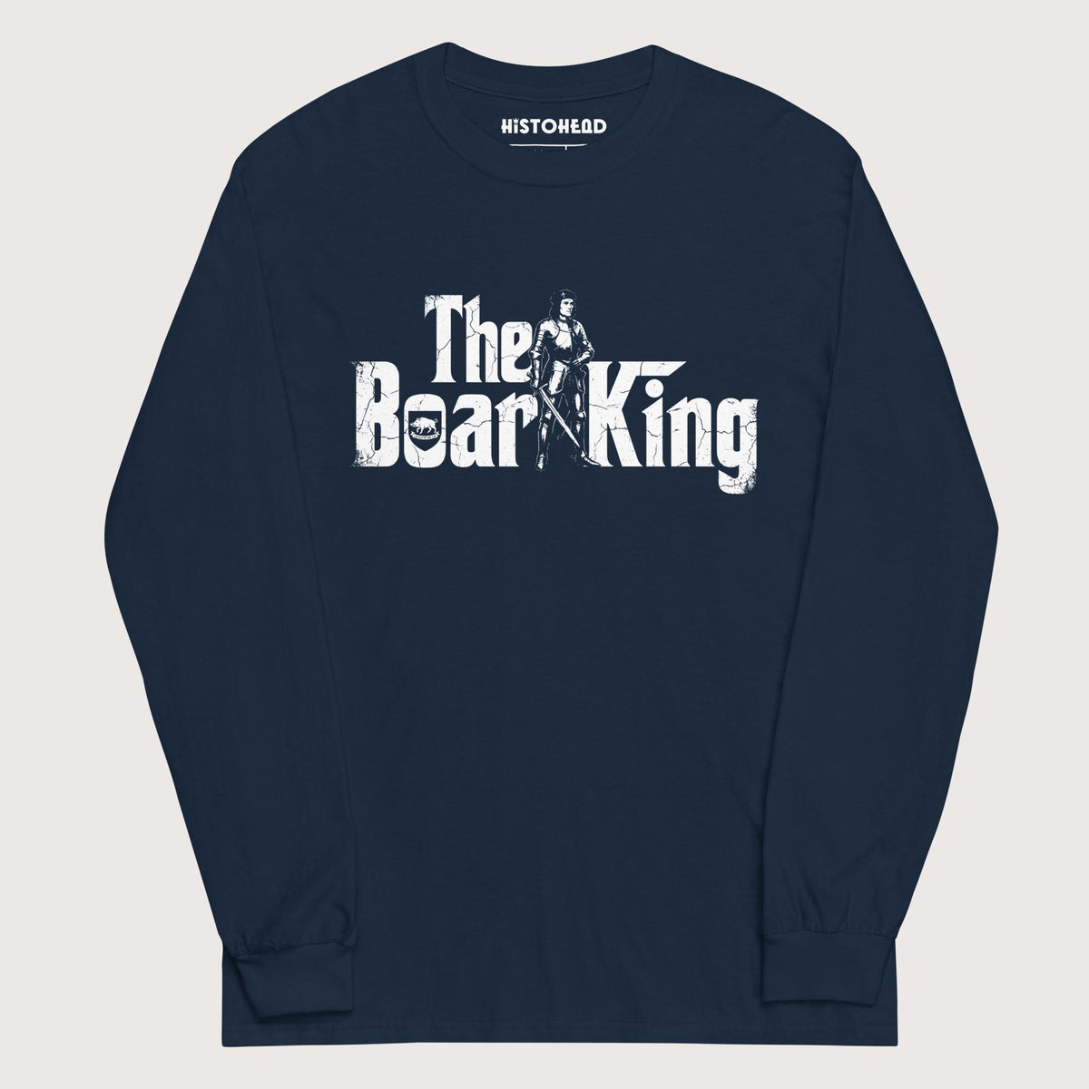 Navy Richard III The Boar King - Long Sleeve - history buff gift by HistoHead