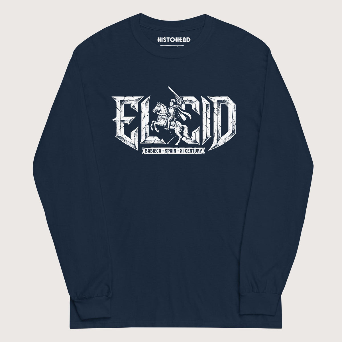 Navy El Cid - Long Sleeve - history buff gift by HistoHead