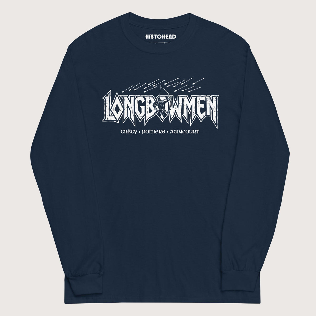 Navy Longbowmen - Long Sleeve - history buff gift by HistoHead