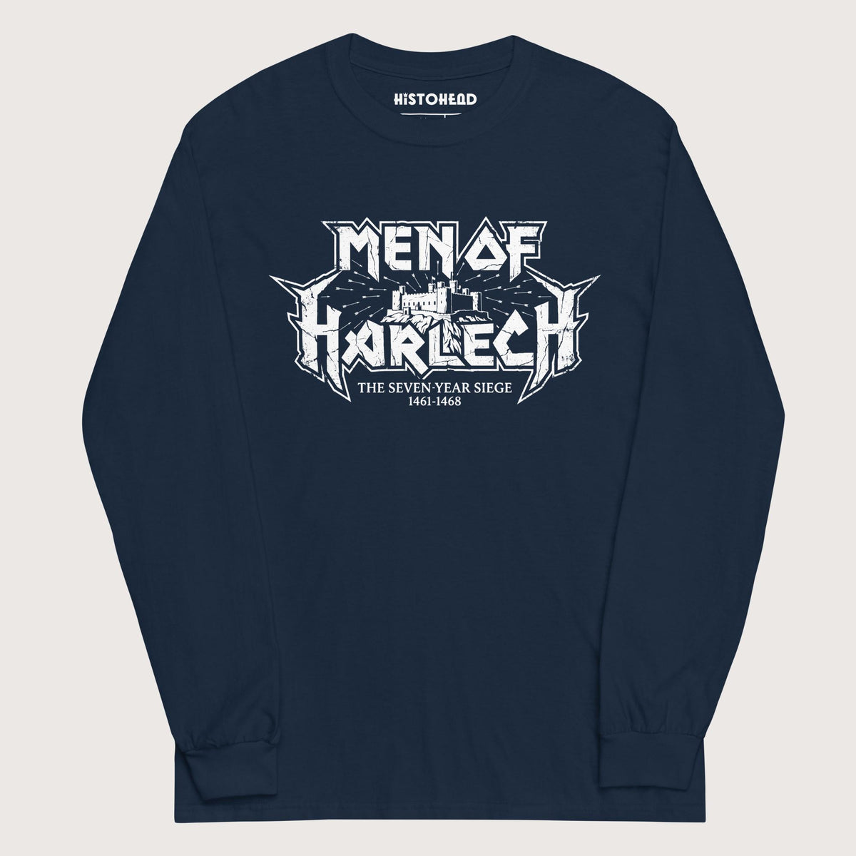 Navy Men of Harlech - Long Sleeve - history buff gift by HistoHead