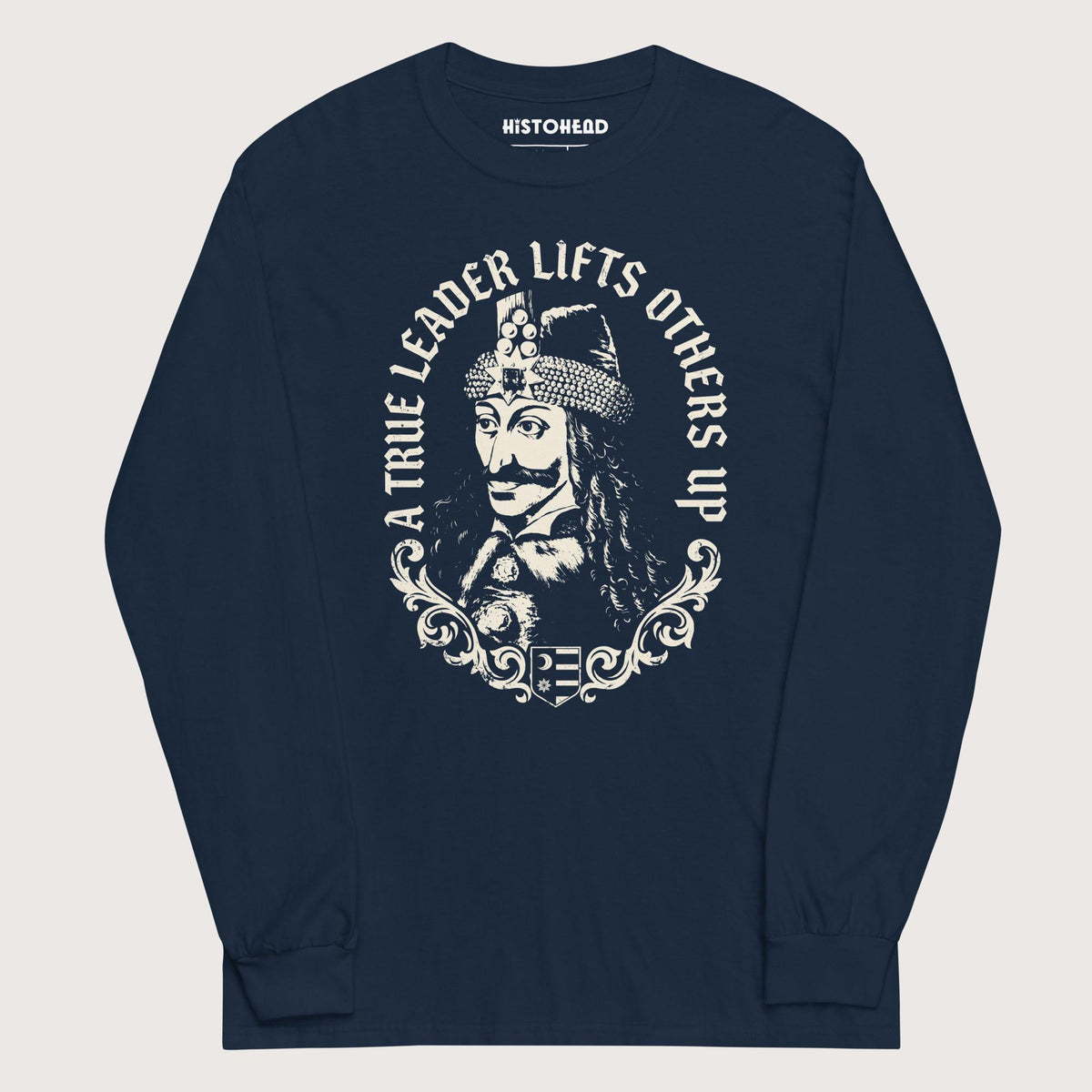 Navy Vlad the Impaler True Leader - Long Sleeve - history buff gift by HistoHead