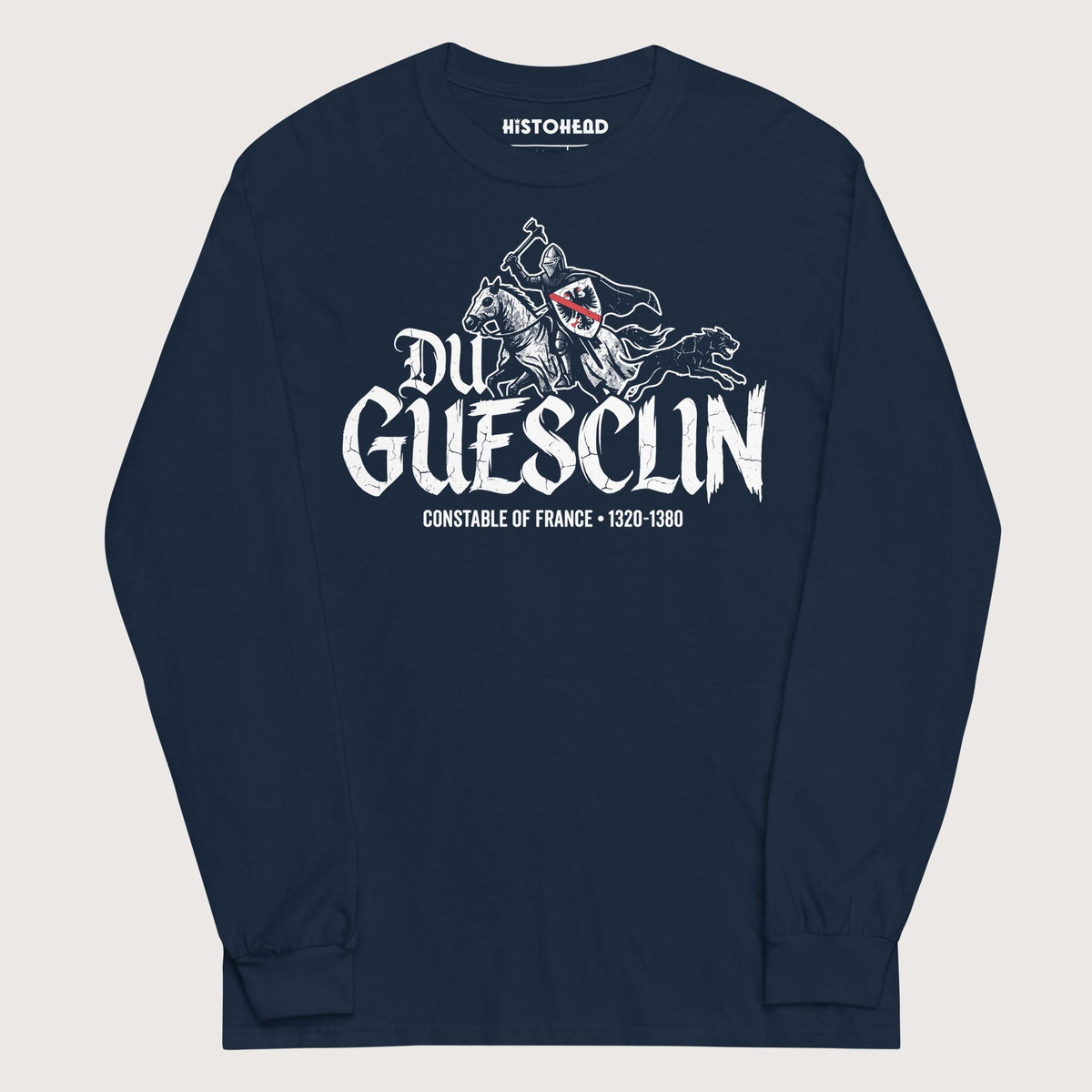 Navy Du Guesclin - Long Sleeve - history buff gift by HistoHead