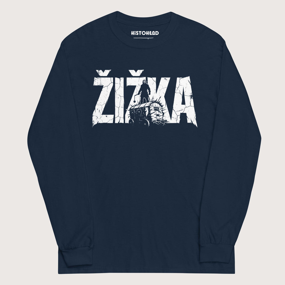 Navy Jan Žižka - Long Sleeve - history buff gift by HistoHead