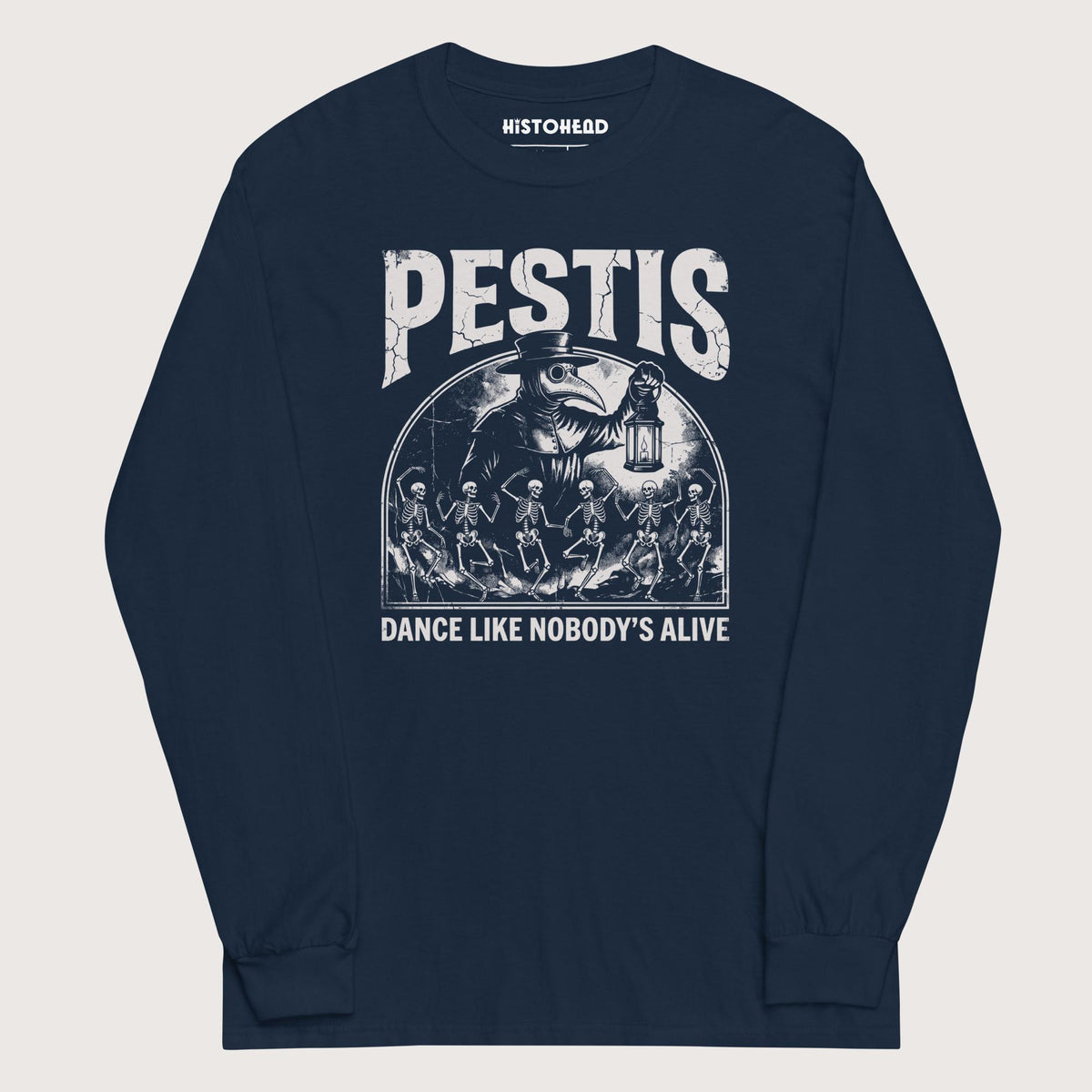 Navy Pestis Dance - Long Sleeve - history buff gift by HistoHead