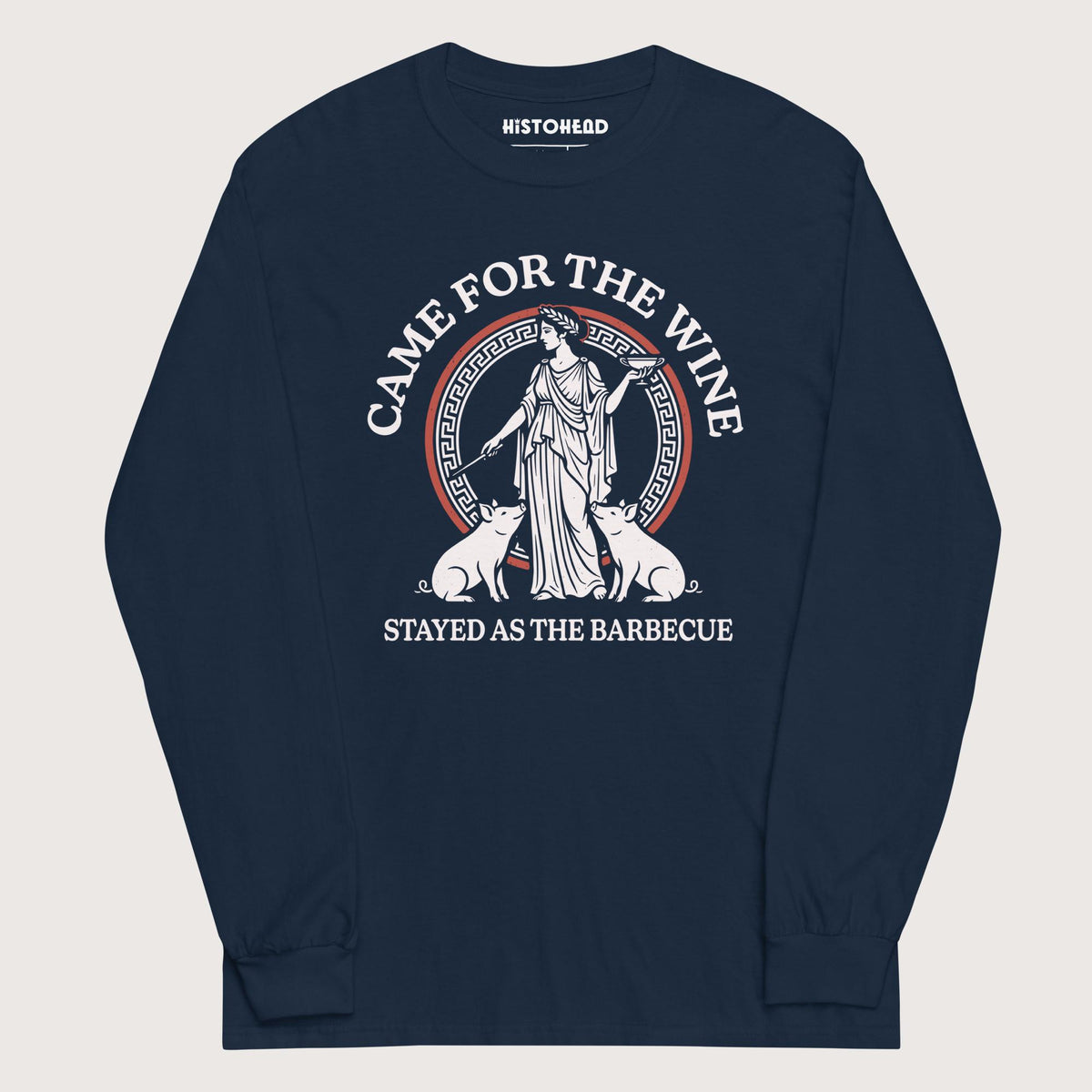 Navy Circe Barbecue - Long Sleeve - history buff gift by HistoHead