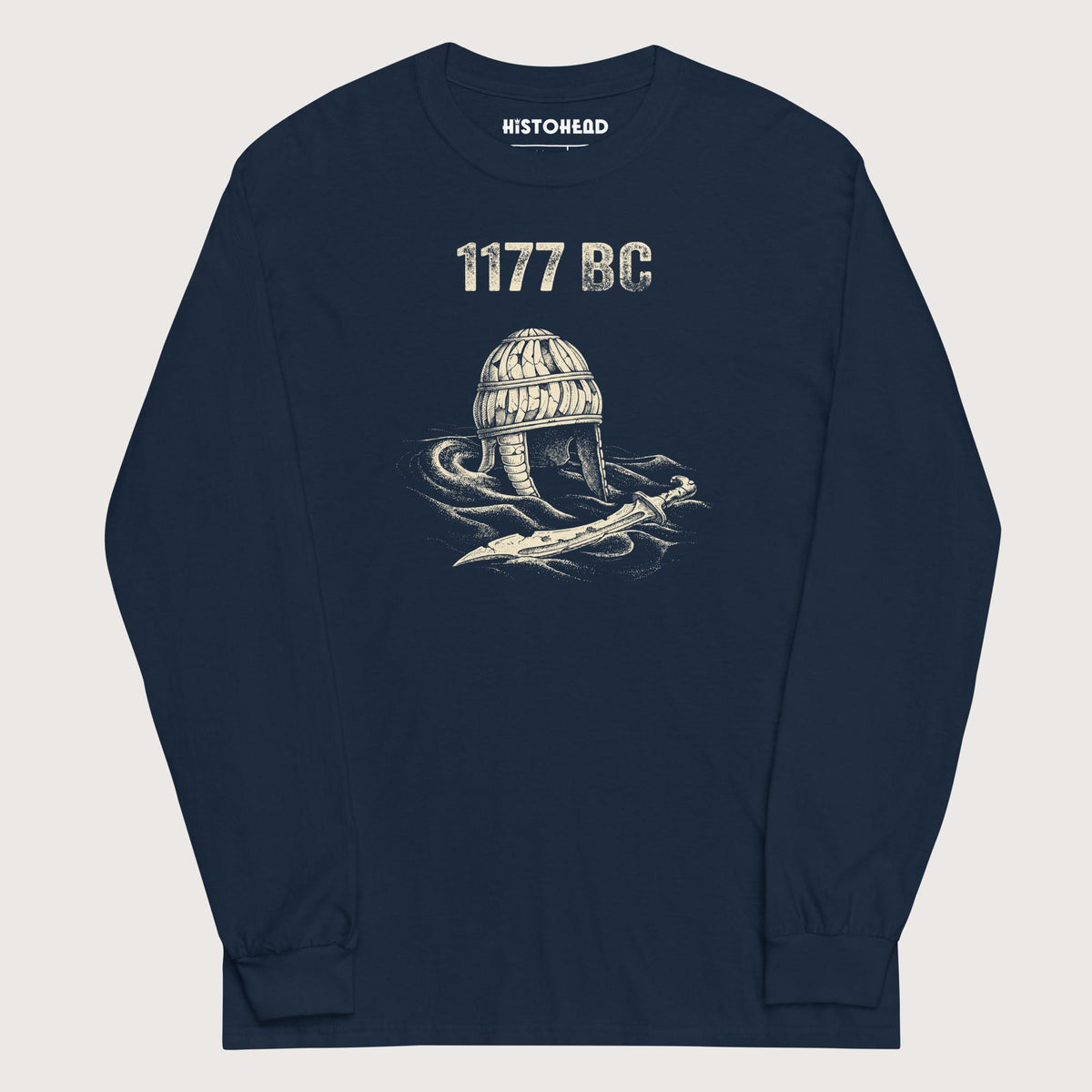 Navy 1177 BC - Long Sleeve - history buff gift by HistoHead