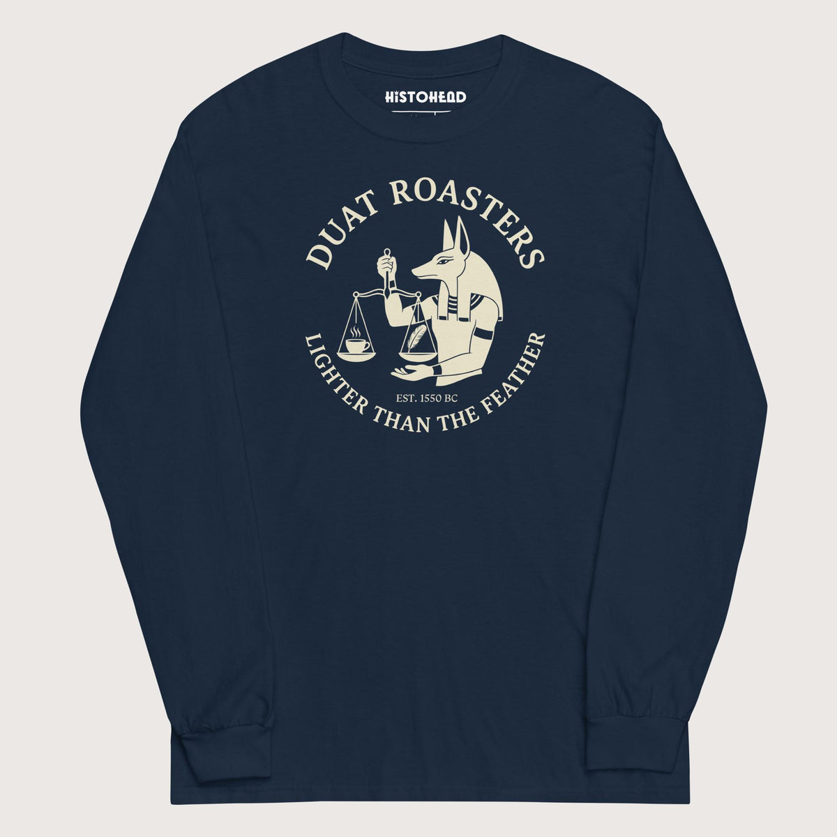 Navy Duat Roasters - Long Sleeve - history buff gift by HistoHead