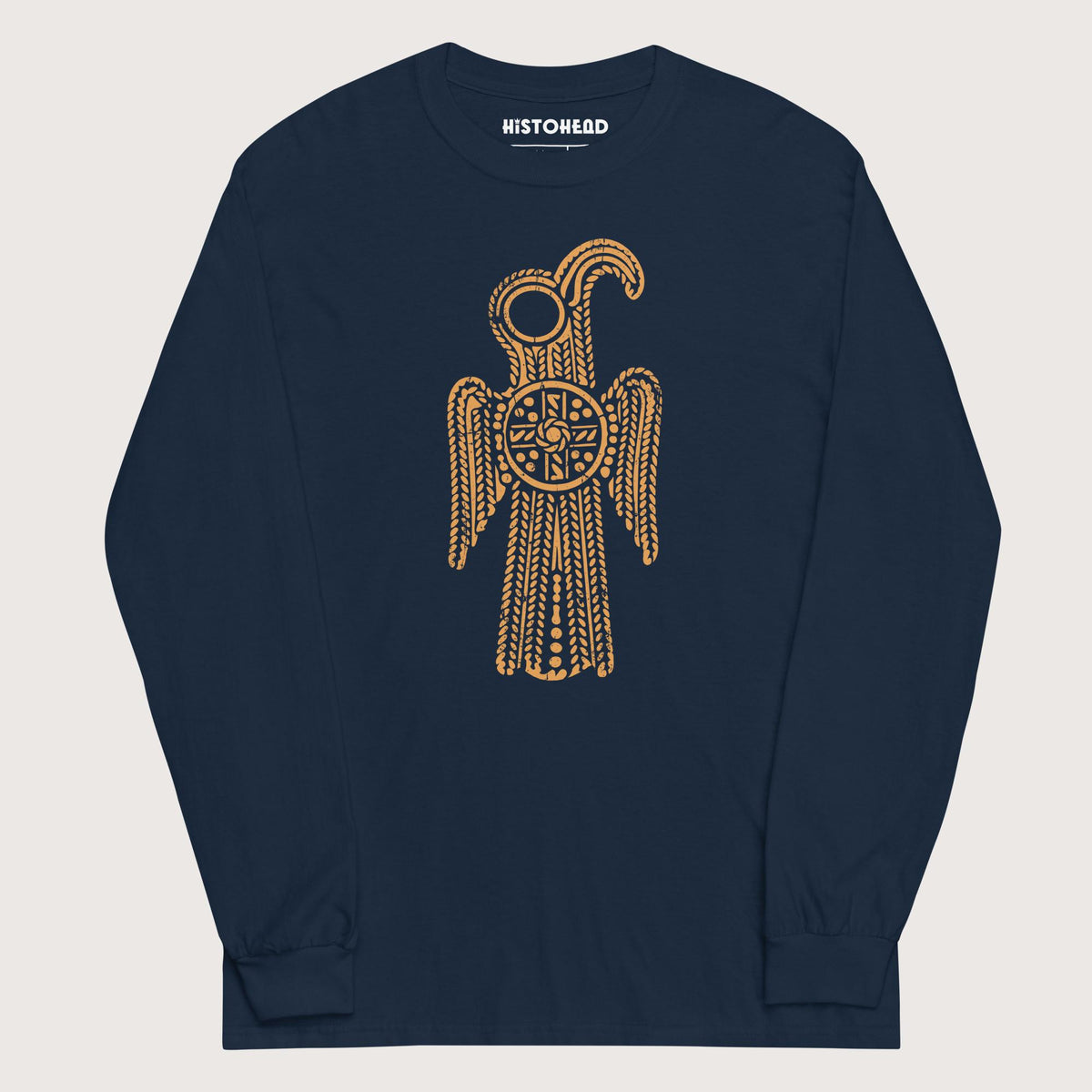 Navy Anglo-Saxon Eagle - Long Sleeve - history buff gift by HistoHead