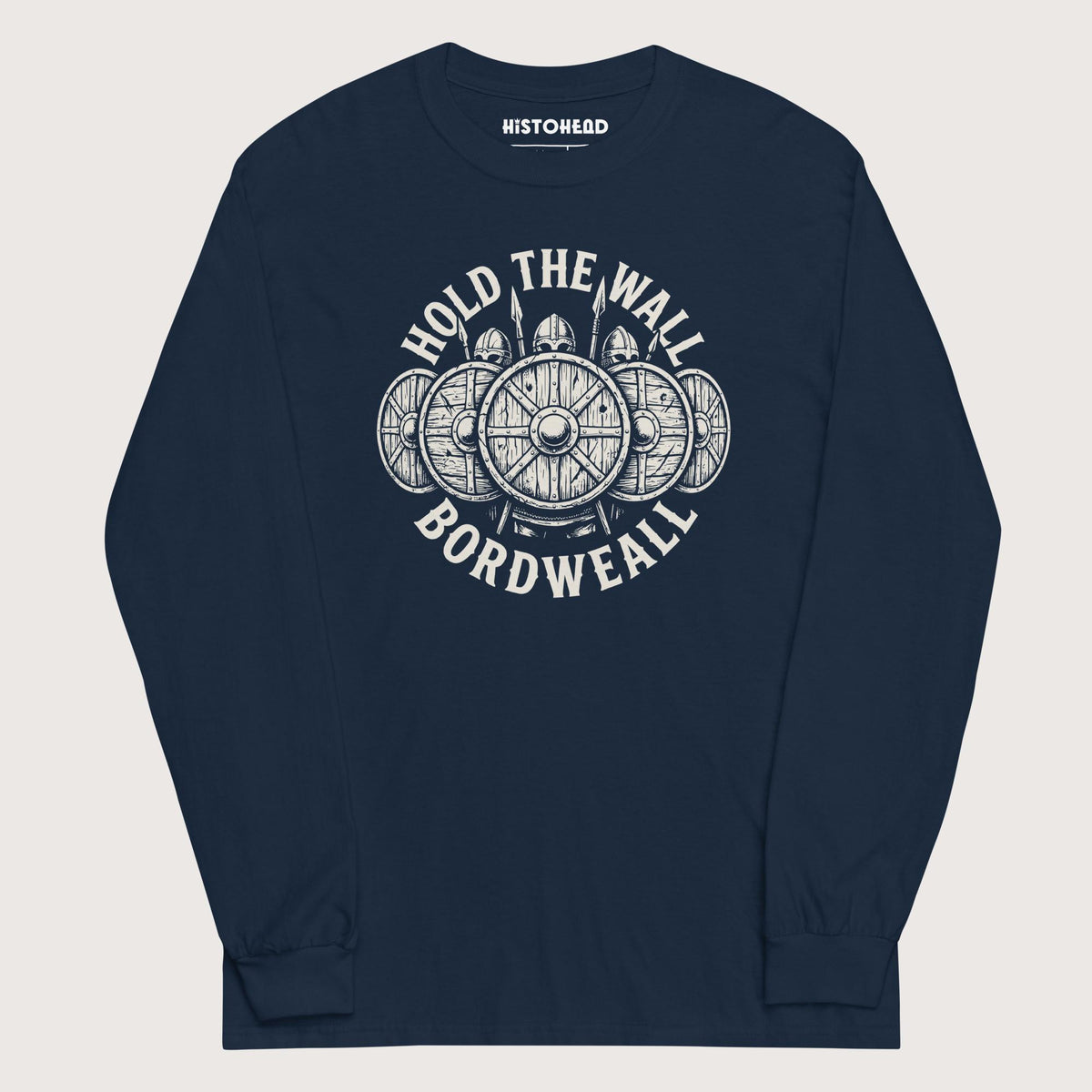 Navy Hold the Wall - Long Sleeve - history buff gift by HistoHead