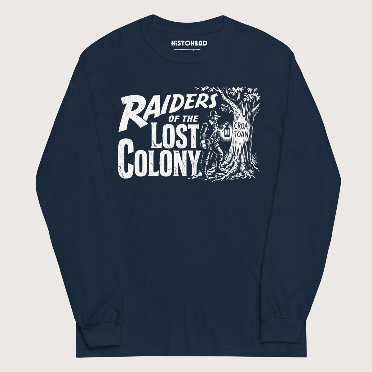 Navy Raiders of the Lost Colony - Long Sleeve - history buff gift by HistoHead