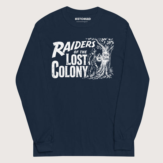 Navy Raiders of the Lost Colony - Long Sleeve - history buff gift by HistoHead