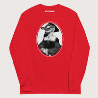 Red God Save the Queen Jane Seymour - Long Sleeve - history buff gift by HistoHead