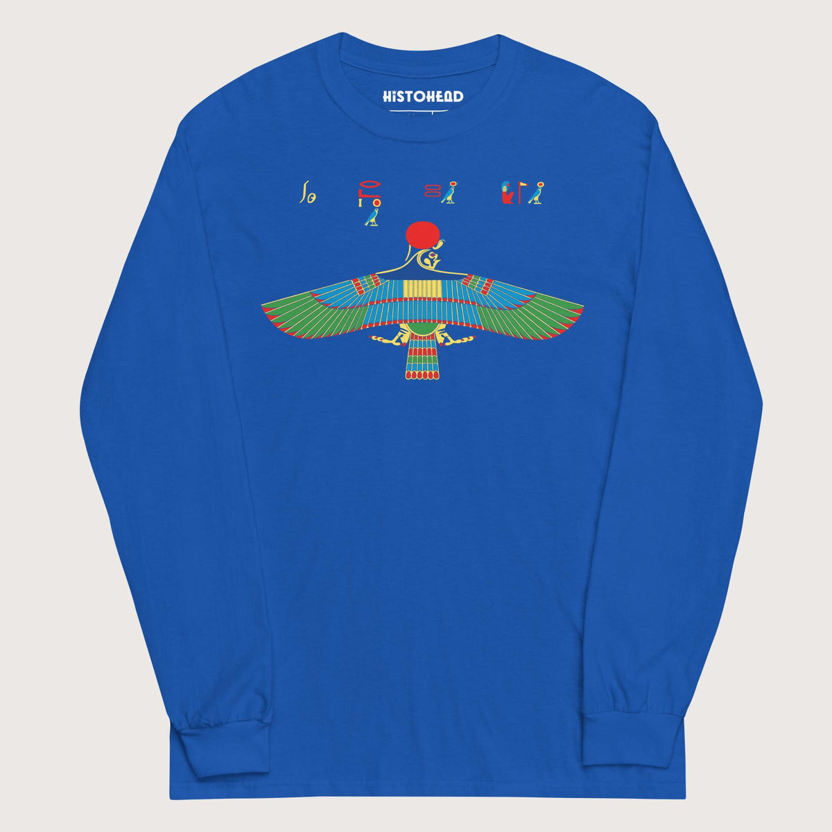 Royal Hawk Emblem of Ra - Long Sleeve - history buff gift by HistoHead
