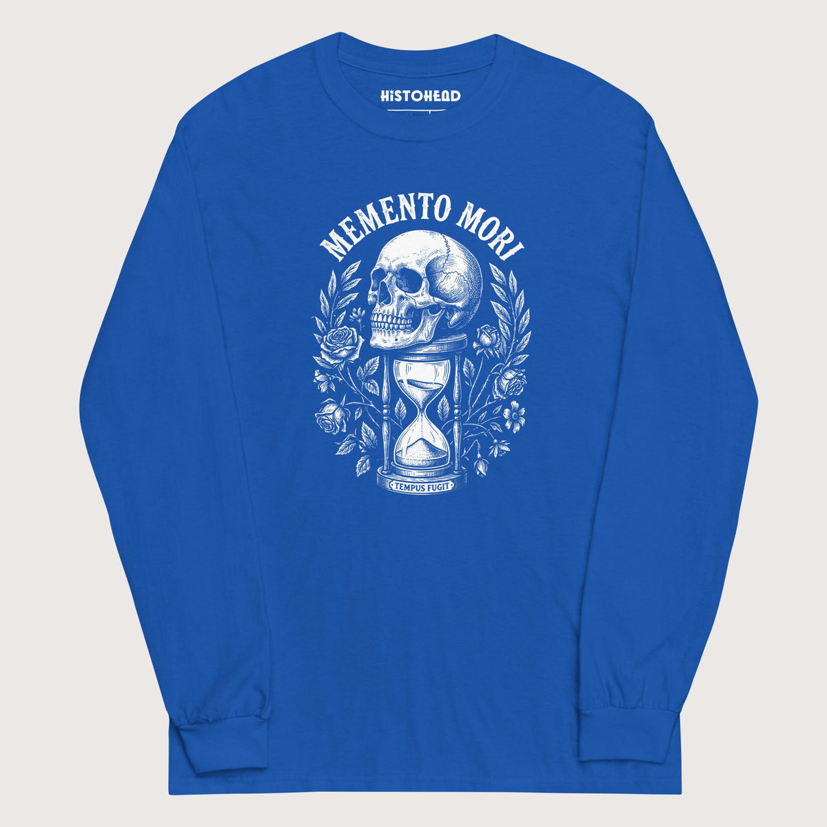 Royal Memento Mori Tempus Fugit - Long Sleeve - history buff gift by HistoHead