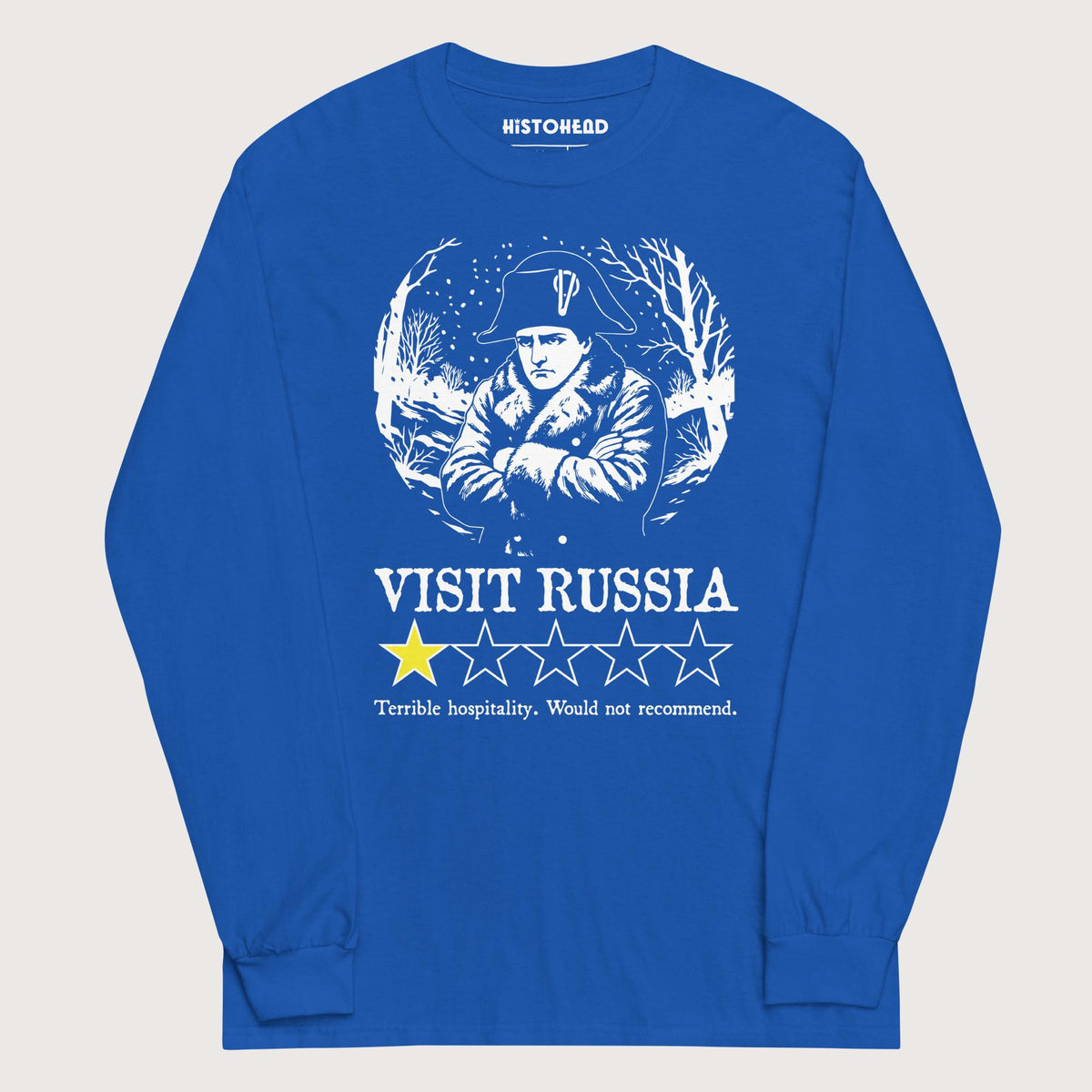 Royal Napoleon Visit Russia Review - Long Sleeve - history buff gift by HistoHead