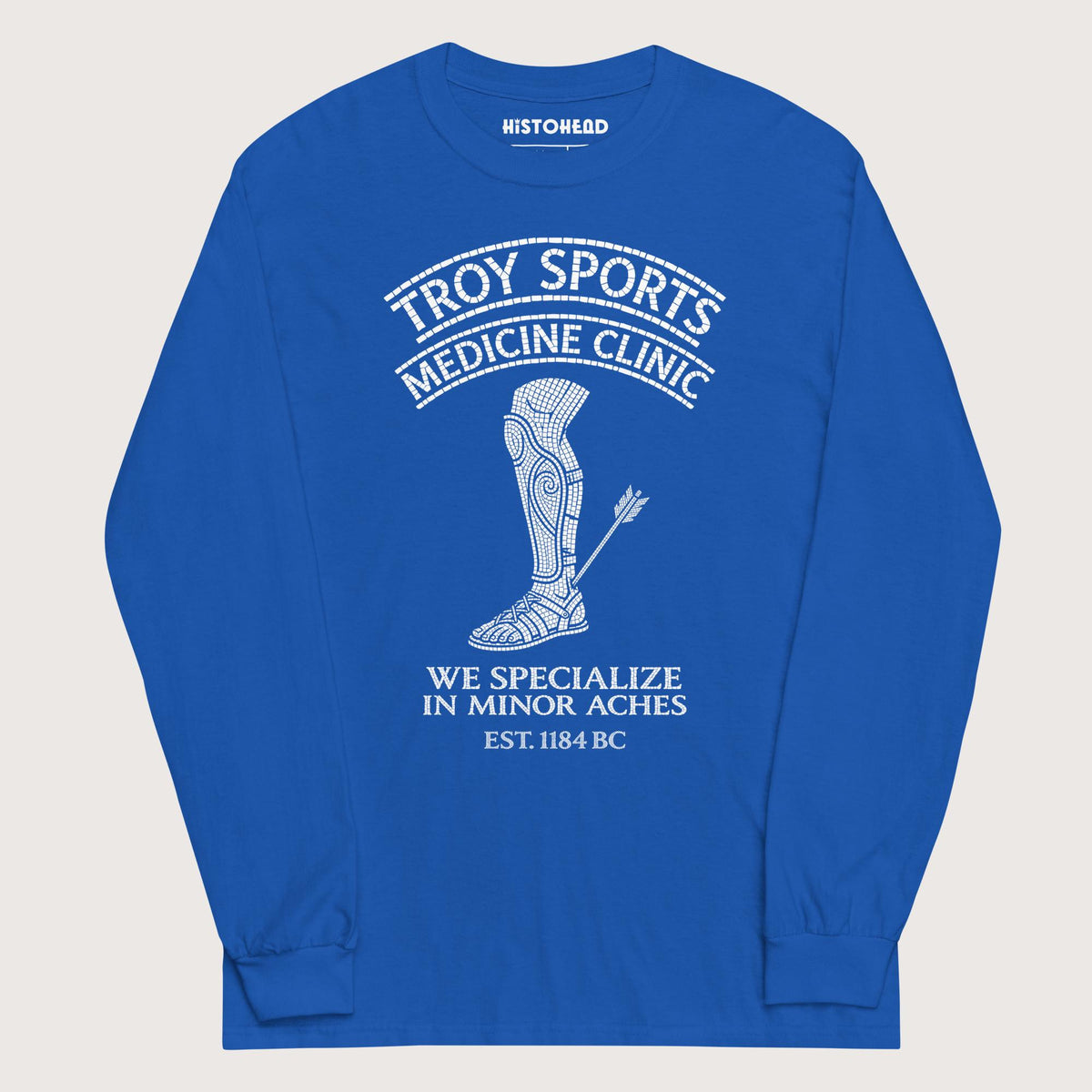 Royal Troy Sports Medicine Clinic - Long Sleeve - history buff gift by HistoHead