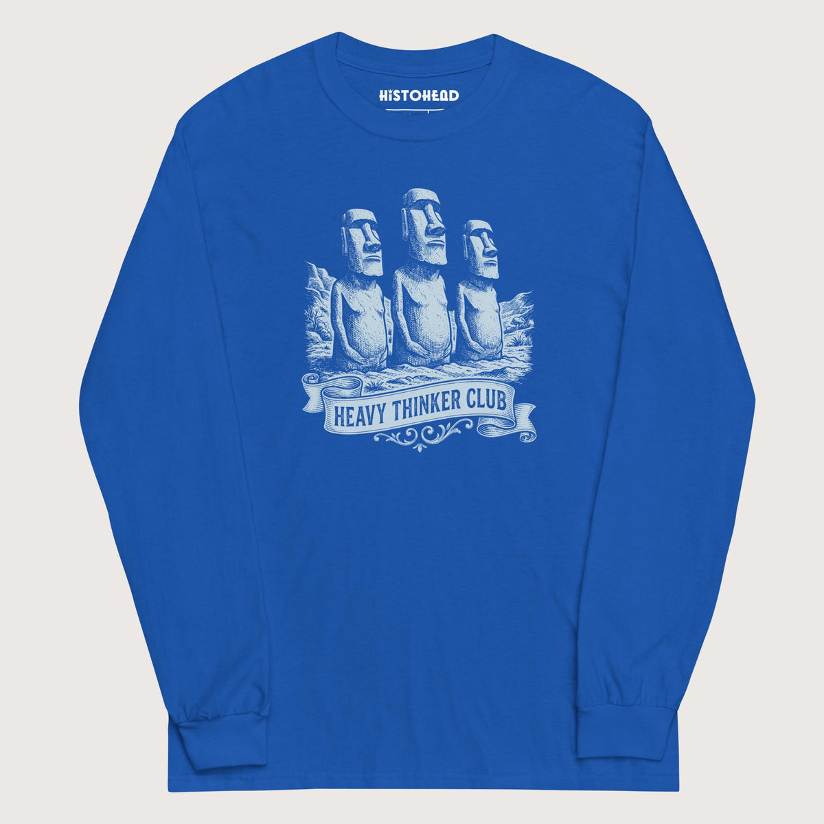 Royal Heavy Thinker Club - Long Sleeve - history buff gift by HistoHead