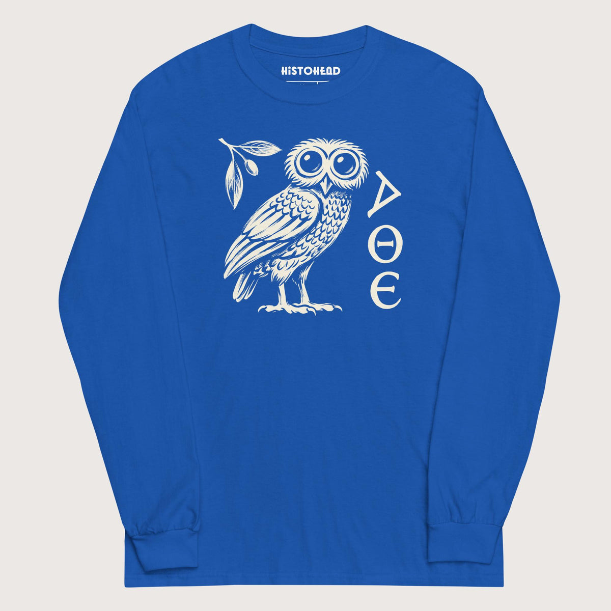 Royal Owl of Athena - Long Sleeve - history buff gift by HistoHead
