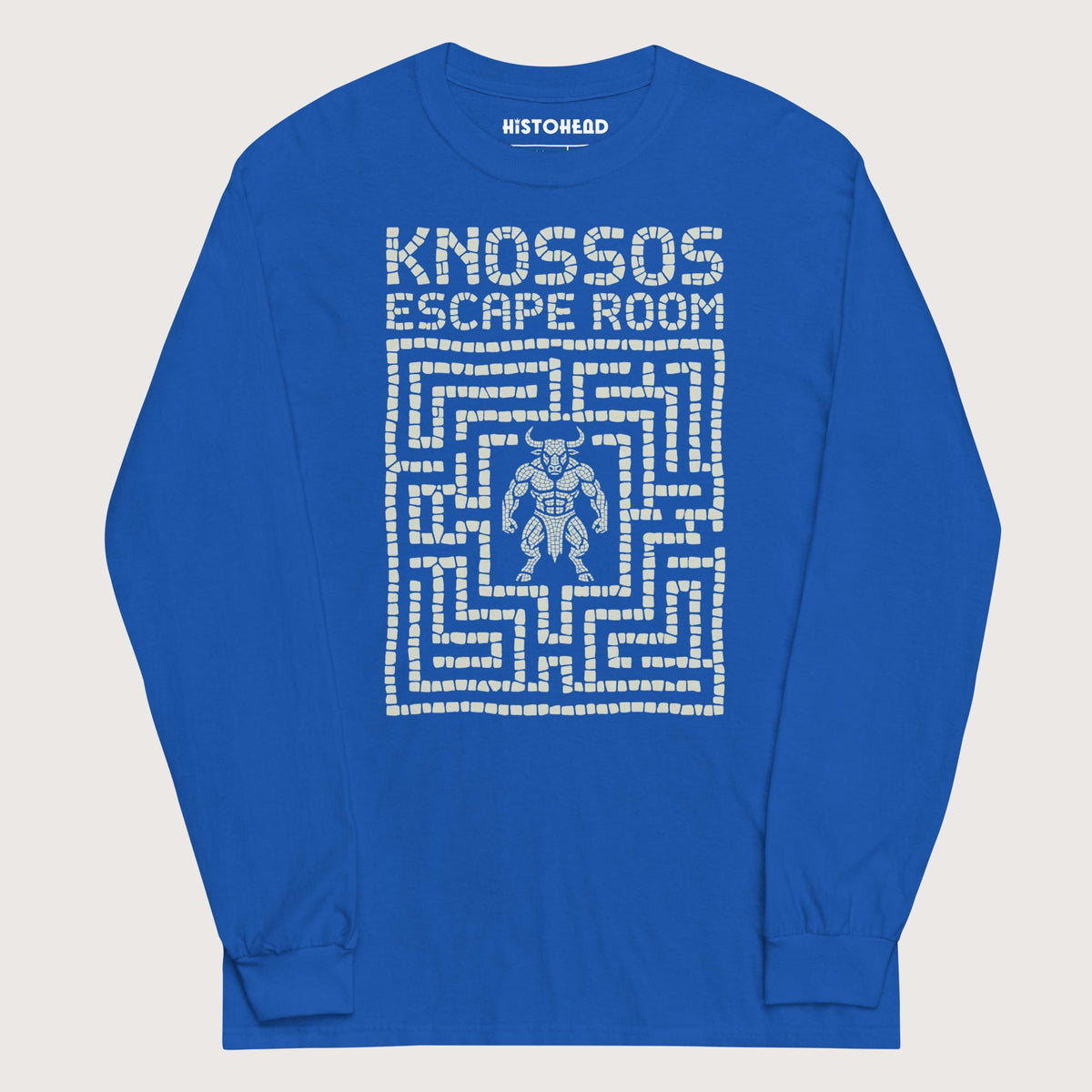 Royal Knossos Escape Room - Long Sleeve - history buff gift by HistoHead