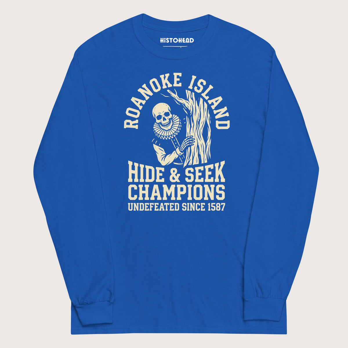 Royal Roanoke Island Hide & Seek - Long Sleeve - history buff gift by HistoHead