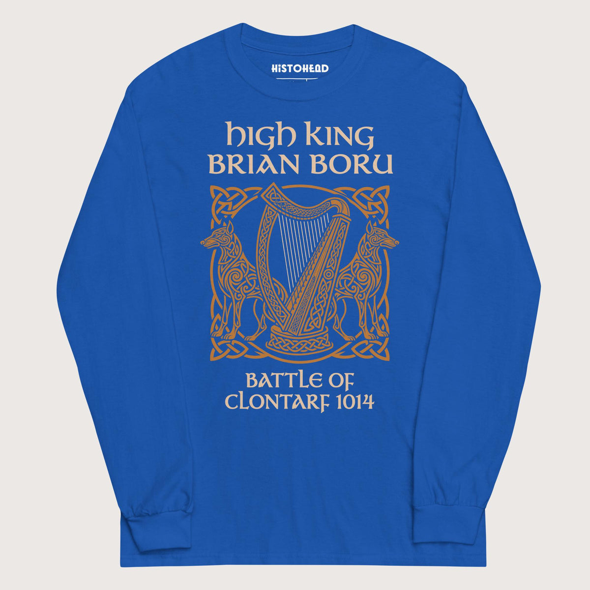 Royal Brian Boru - Long Sleeve - history buff gift by HistoHead