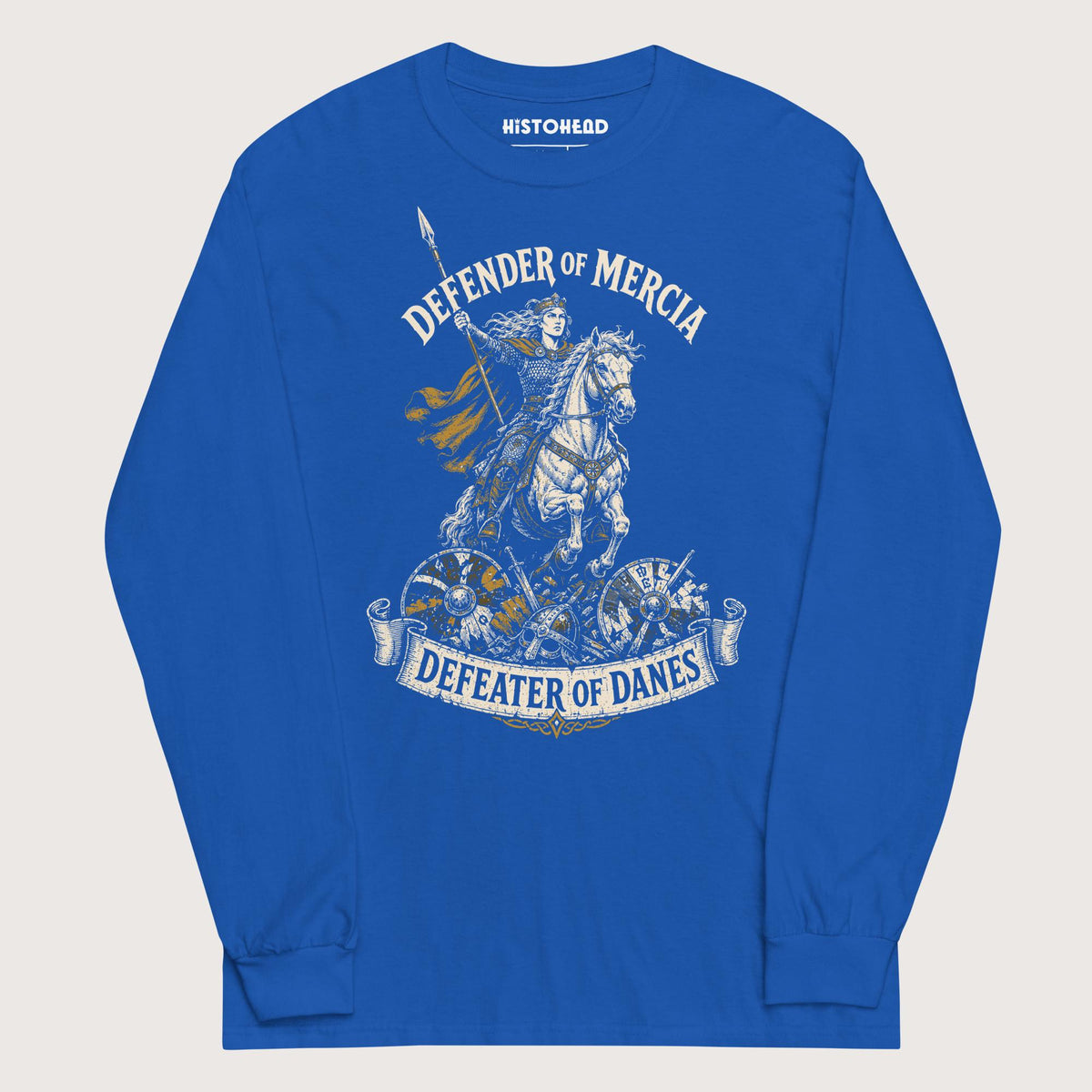 Royal Æthelflæd Defender of Mercia - Long Sleeve - history buff gift by HistoHead