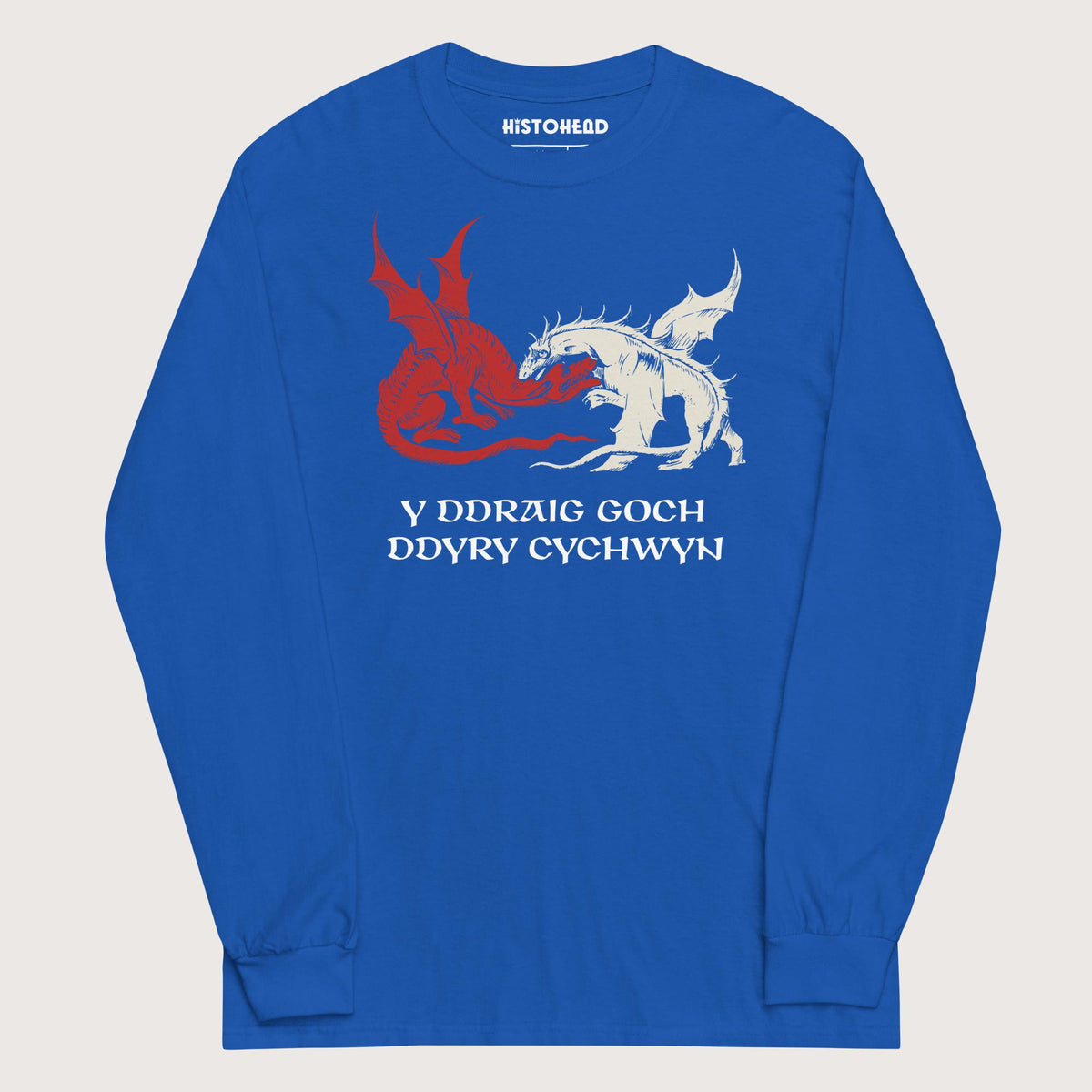 Royal Red Dragon Prophecy - Long Sleeve - history buff gift by HistoHead
