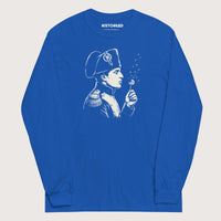 Royal Napoleon Bonaparte Blowing Wishes - Long Sleeve - history buff gift by HistoHead