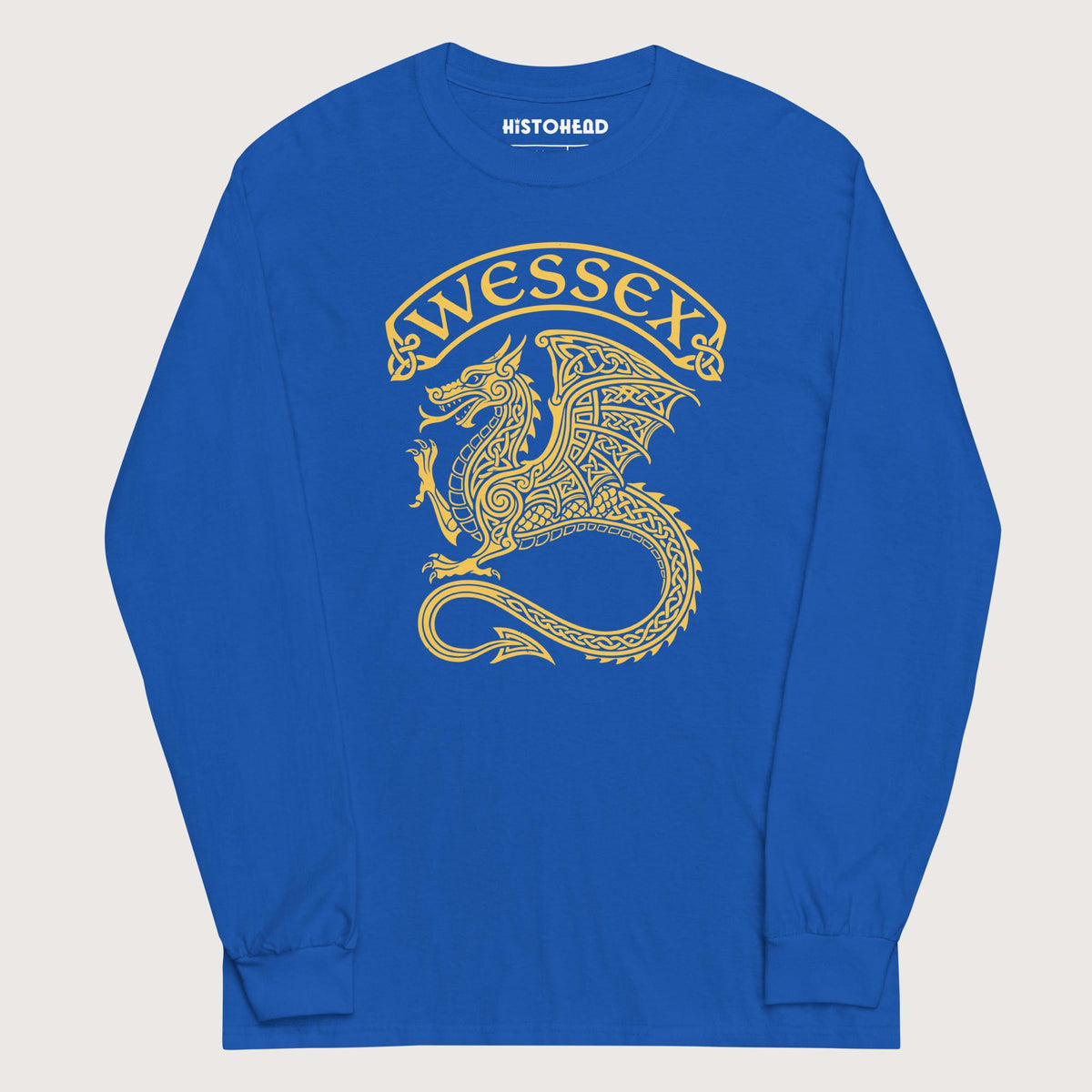 Royal Wessex Dragon - Long Sleeve - history buff gift by HistoHead