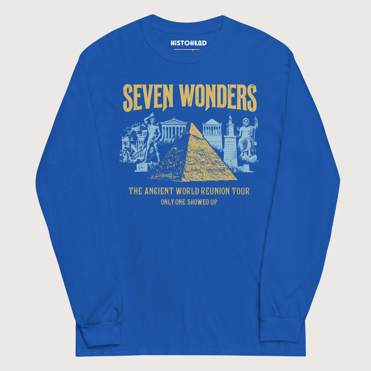 Royal Seven Wonders Reunion Tour - Long Sleeve - history buff gift by HistoHead