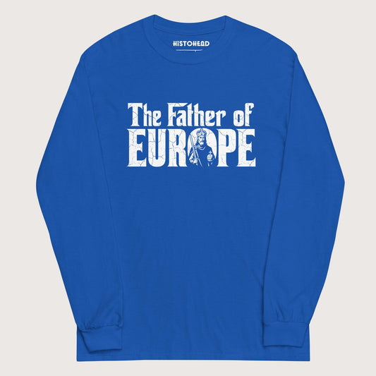 Royal Charlemagne The Father of Europe - Long Sleeve - history buff gift by HistoHead