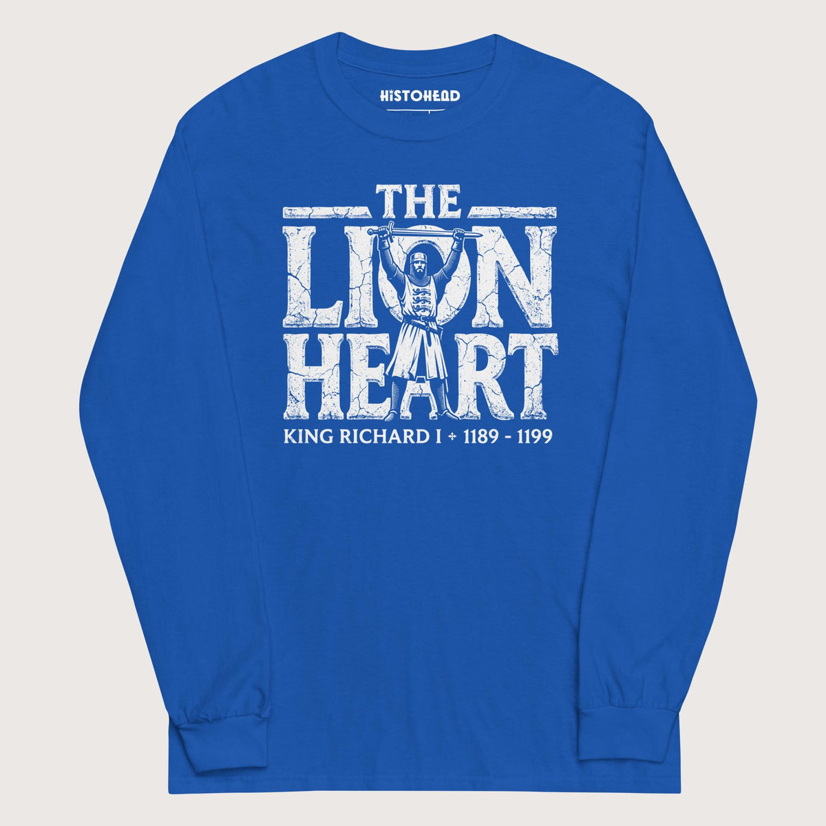 Royal Richard the Lionheart - Long Sleeve - history buff gift by HistoHead