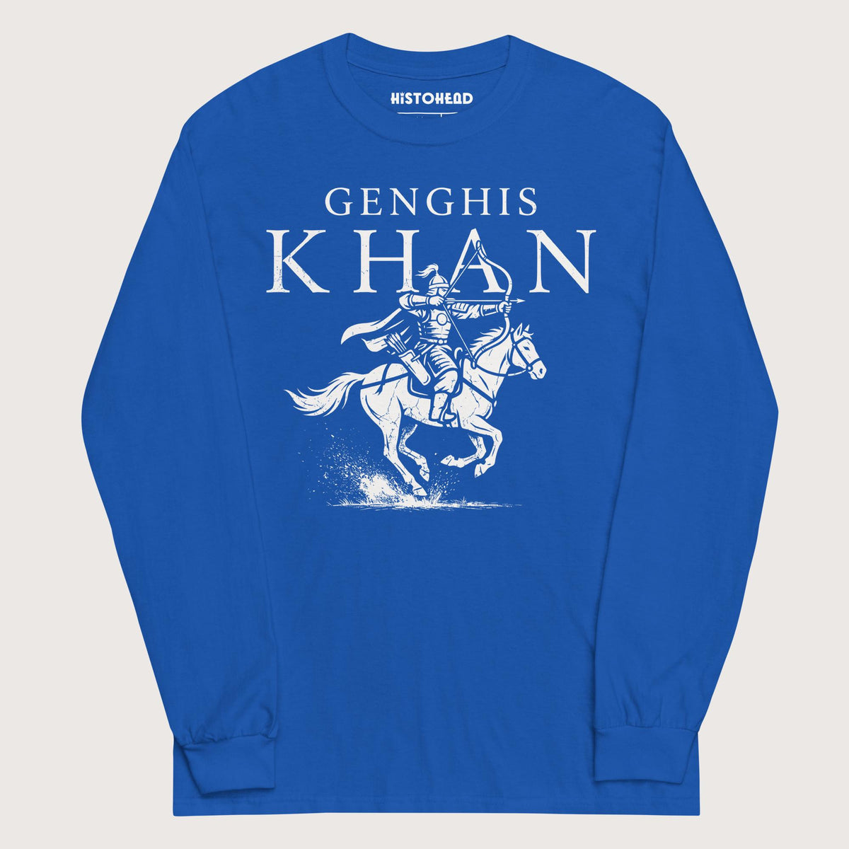Royal Genghis Khan - Long Sleeve - history buff gift by HistoHead