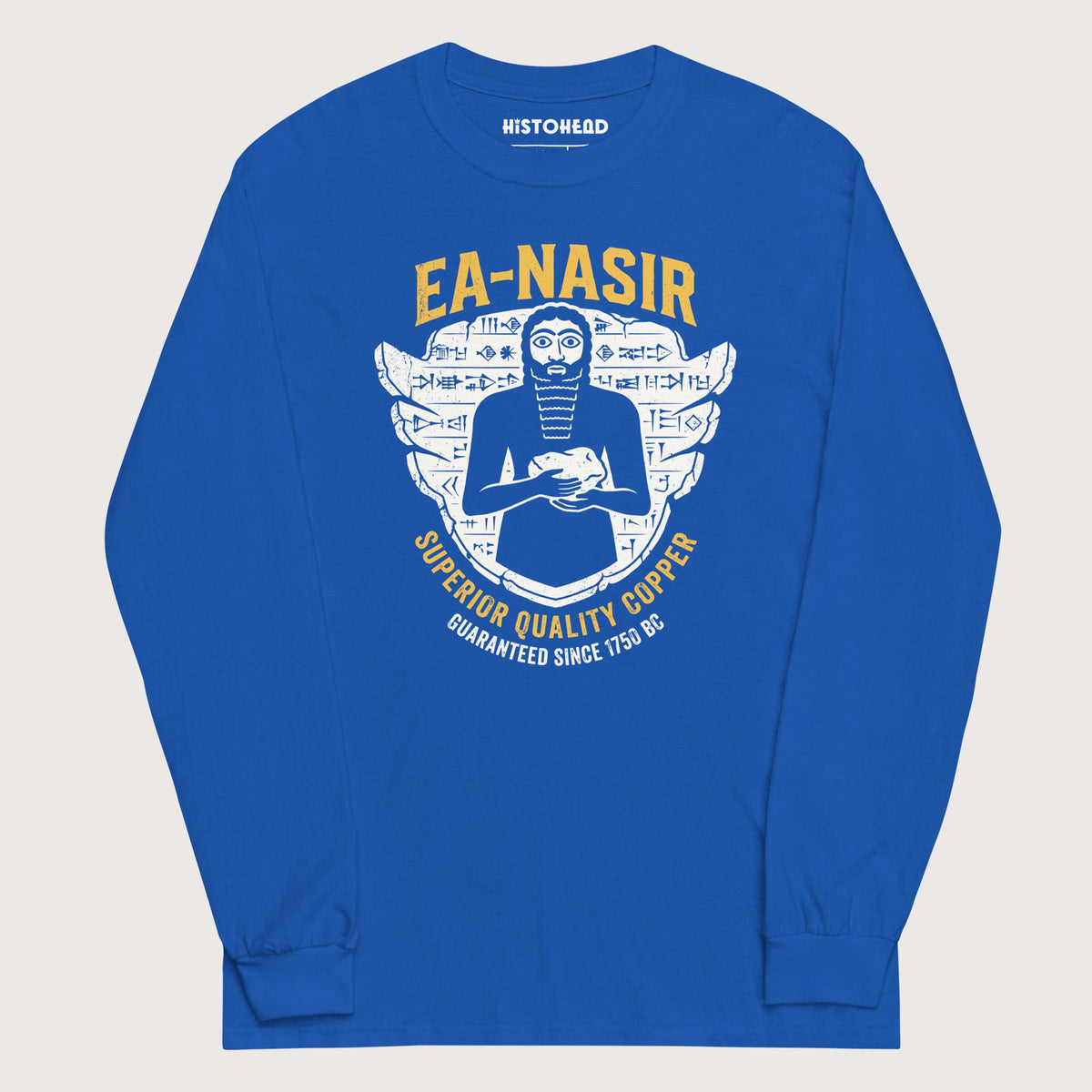 Royal Ea-Nasir Superior Copper Guaranteed - Long Sleeve - history buff gift by HistoHead