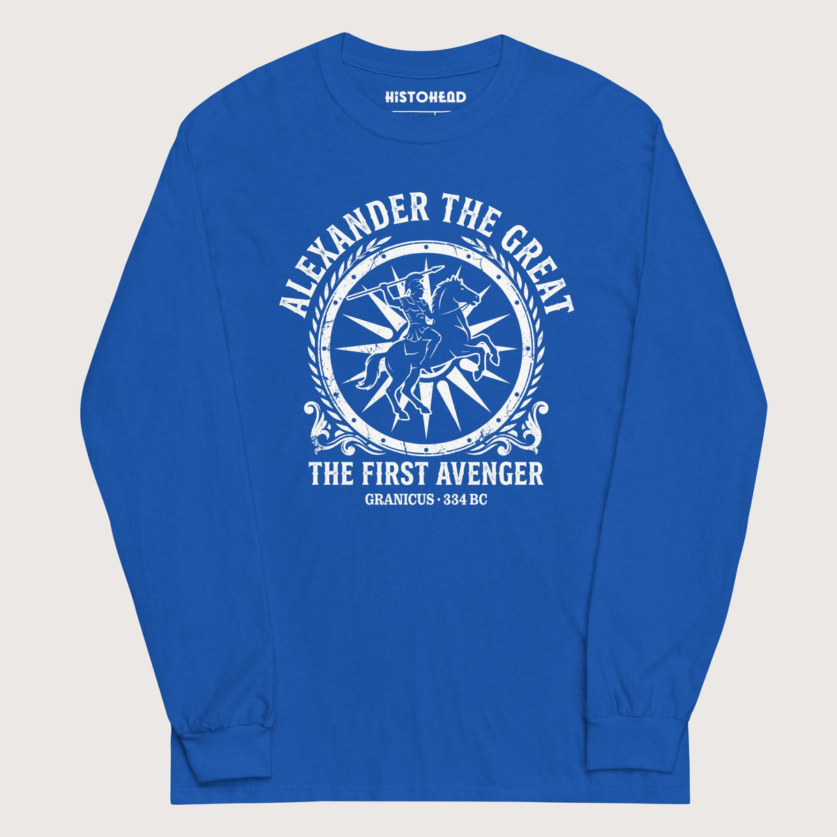 Royal Alexander the Great First Avenger - Long Sleeve - history buff gift by HistoHead