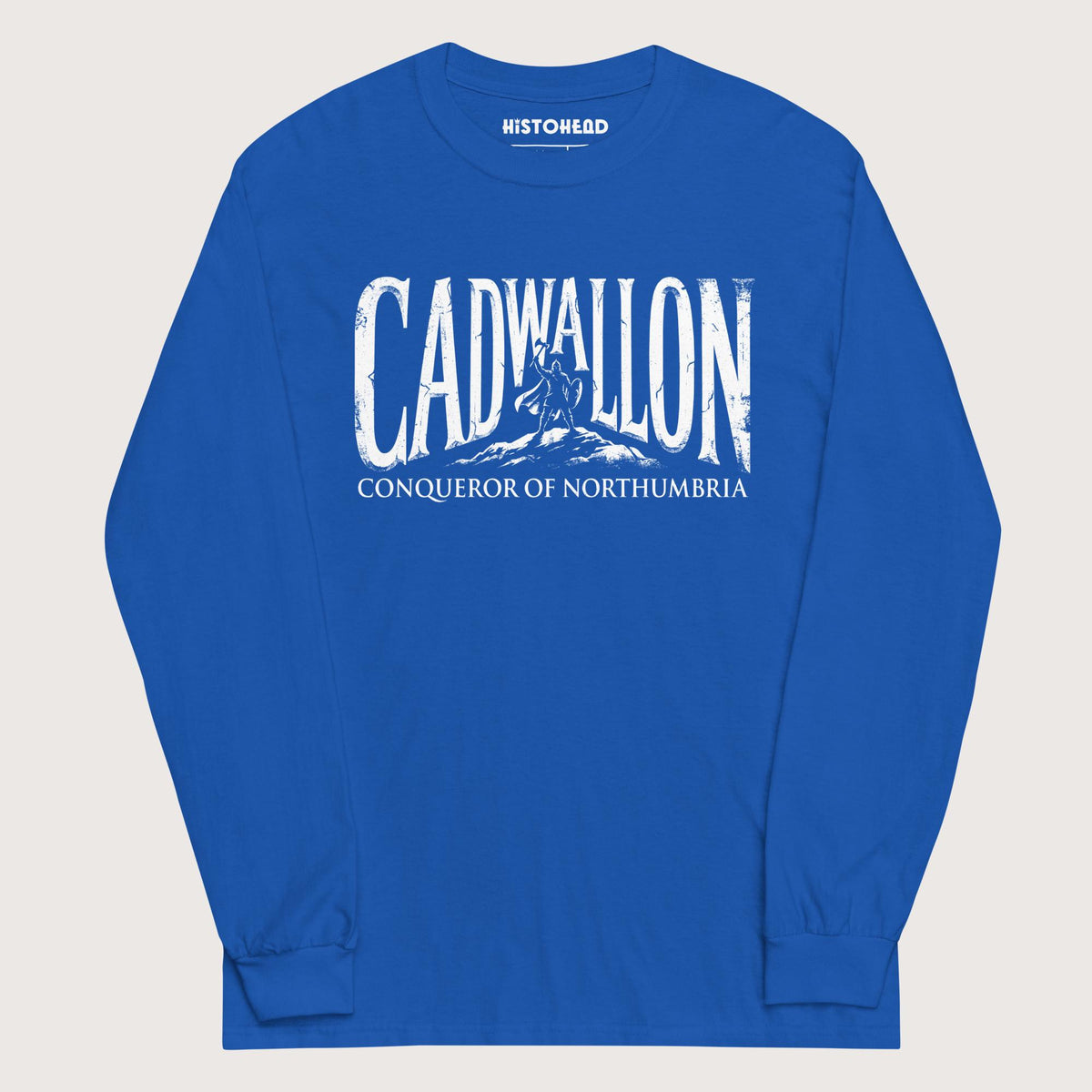 Royal Cadwallon Conqueror of Northumbria - Long Sleeve - history buff gift by HistoHead